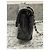 Borsa Chanel Classic Flap Mini in vernice Nero - vista 7