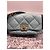 Bolsa Chanel 19 Flap em pele de cordeiro azul claro - vista 4