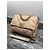 Borsa Chanel 19 Large Flap Beige in agnello - vista 4
