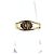 Christian Dior Ring aus Gelbgold mit kleinen Diamanten