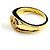 Christian Dior Ring aus Gelbgold mit kleinen Diamanten - Ansicht 2