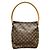 Borsa Tote Louis Vuitton Louvre GM Marrone