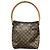 Borsa Tote Louis Vuitton Louvre GM Marrone - vista 2