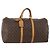 Louis Vuitton Keepall Monogram Canvas 55 Marrone