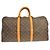 Louis Vuitton Keepall Monogram Canvas 50 Marrone - vista 2