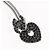 Chanel Coco Long Metal con Faux Pearls e Crystals Nero - vista 5