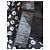 The Kooples Maxikleid mit Blumenprint Schwarz Weiß - Ansicht 10