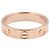 Anello Mini Love di Cartier in oro rosa 18K D'oro - vista 2