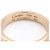 Anello Mini Love di Cartier in oro rosa 18K D'oro - vista 3
