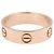 Anello Love di Cartier in oro rosa 18K D'oro - vista 2