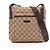 Borsa a Spalla Gucci GG Canvas Marrone Beige