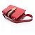 Borsa a tracolla Gucci Sylvie Small Web Line in pelle rossa Rosso - vista 10