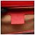 Borsa a tracolla Gucci Sylvie Small Web Line in pelle rossa Rosso - vista 4