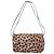Prada Vintage Leopard Print Pony Hair Tasche Braun
