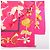 Foulard in seta Hermès Carré 90 "La Dance ballet" Rosa - vista 3