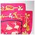 Foulard in seta Hermès Carré 90 "La Dance ballet" Rosa - vista 4