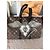 Borsa da viaggio Louis Vuitton Speedy personalizzata Marrone Nero Bianco - vista 5