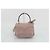 Valentino Garavani Rockstud Borsa a Mano in Pelle Rosa Cipria - vista 2