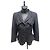 Timeless Giacca Peplum Chanel Vintage 2006 Spring in seta 100% nera - Taglia FR 42