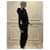 Dior Monogramm Strick-Trainingsanzug Set Schwarz - Ansicht 4