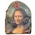 Zaino Louis Vuitton x Jeff Koons Masters Collection Mona Lisa Marrone Verde