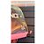 Zaino Louis Vuitton x Jeff Koons Masters Collection Mona Lisa Marrone Verde - vista 10