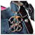 Borsa a spalla Guess Monogram Nero  - vista 6