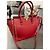 Valentino Garavani Borsa Tote Rockstud in Pelle Rossa Rosso - vista 4