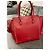 Valentino Garavani Borsa Tote Rockstud in Pelle Rossa Rosso - vista 5