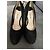 Miu Miu Décolleté con plateau in scamosciato nero - vista 3