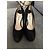 Miu Miu Décolleté con plateau in scamosciato nero - vista 4