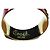 Coach Bracciale Smalto Ampio Polsino Viola e Oro Porpora - vista 4