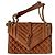Borsa Saint Laurent in scamosciato marrone