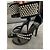 Balmain x Giuseppe Zanotti Sandali con tacco in scamosciato nero con borchie - vista 2
