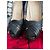 Christian Louboutin Décolleté Platform Peep-Toe Pelle Nera Nero - vista 4
