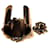 Set Erickson Beamon Rocks Bracciale Cuff e Anello Multicolore  - vista 6