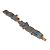 Bracciale Mexicana Argento 925 e Turchese Motivo Uccello - vista 4