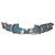 Bracciale Mexicana Argento 925 e Turchese Motivo Uccello - vista 5