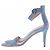 Gianvito Rossi Sandali in scamosciato blu - vista 2