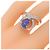 Autre Marque Tanzanit-Diamant-Ring in Pt900 Lila - Ansicht 5
