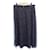 Timeless Falda de seda Chanel Castaño Negro  - vista 1