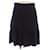 Yves Saint Laurent Jupe Saint Laurent Noir  - vue 1
