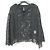Autre Marque Top con apliques de encaje GRACE CONTINENTAL Negro