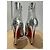 Christian Louboutin So Kate Booty 100 Stivaletti Argento Specchio Martellato - vista 7