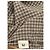 Autre Marque Camisa de cuadros AIAYU de algodón marrón Castaño - vista 6