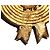 Autre Marque Set Spilla a Cappello e Orecchini Ciner Tono Oro D'oro - vista 6