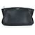 Clutch in pelle nera Cartier C de Logo Nero