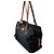 Autre Marque Bric's Borsa Tote in Nylon Nero e Pelle Marrone - vista 5