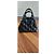 Bolsa Gucci em couro preto acolchoado com logo GG - vista 2