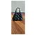 Bolsa Gucci em couro preto acolchoado com logo GG - vista 3